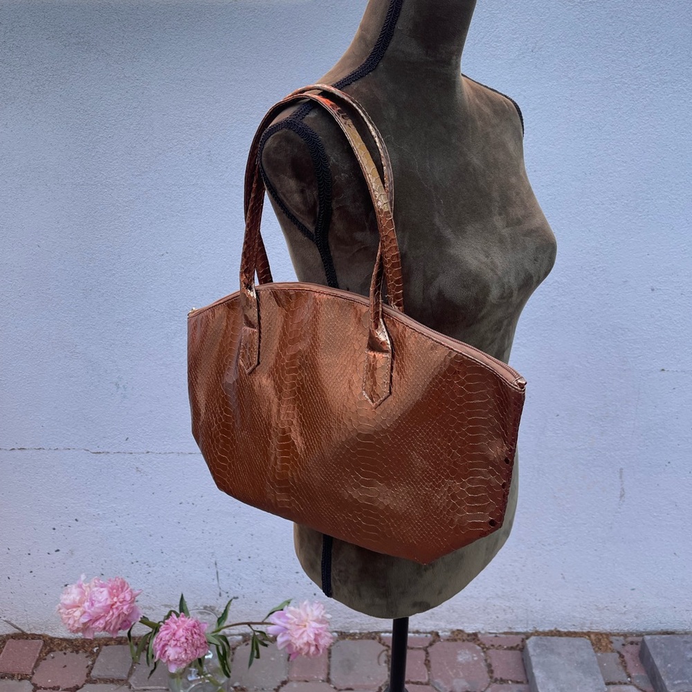 Metallic Tote Bag